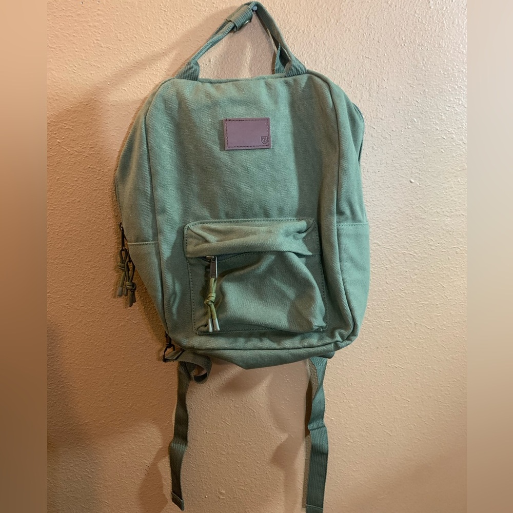 Braxton Olive Green Backpack